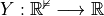 Y:\mathbb{R^2}\longrightarrow \mathbb{R}