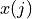 x(j)