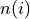 n(i)